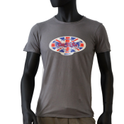 Tee-shirt gris used british