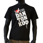 Tee-shirt noir love DTK dantonku