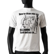 Tee-shirt col rond dantonku Clean your ...