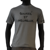 Tee-shirt Joe la Mouk - Bourr et heureux