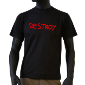tee-shirt joe la mouk homme destroy