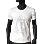T-shirt Blanc - GARGOYLE