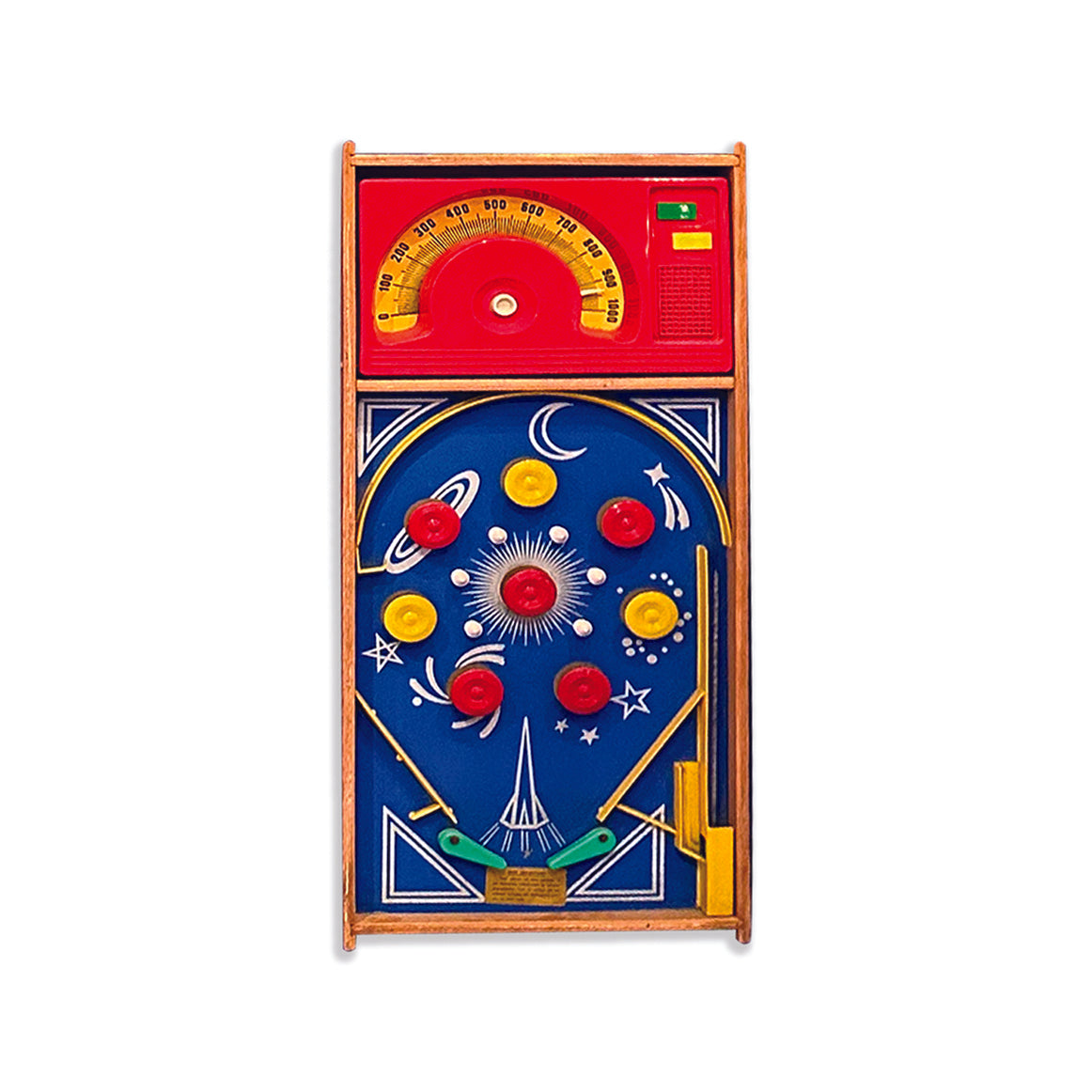 Flipper ancien en bois – Jeu vintage années 1960